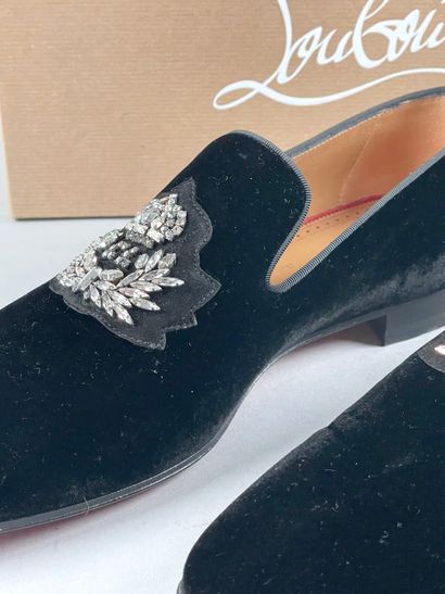 CHRISTIAN LOUBOUTIN Paris
Pair of indoor...