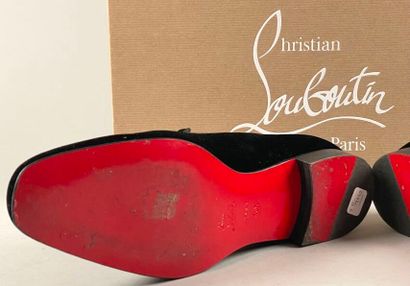 CHRISTIAN LOUBOUTIN Paris
Pair of indoor...