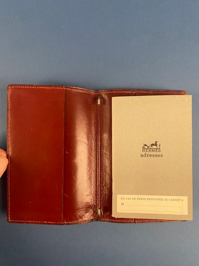 HERMÈS Paris, Made in France 
Porte-agenda...