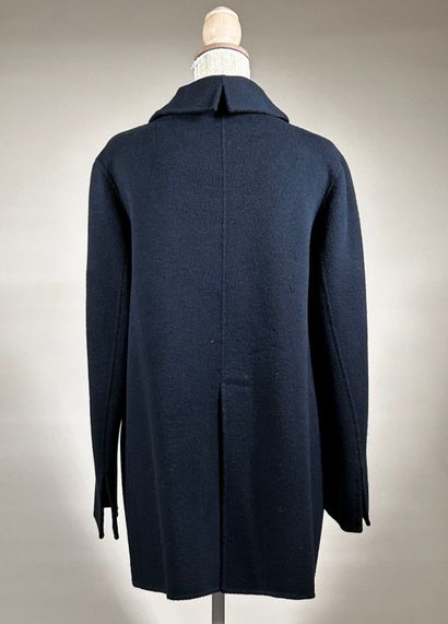 EUN HWA
Manteau en laine et cachemire noir,...
