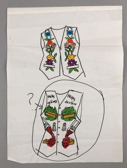 Jean-Charles de CASTELBAJAC 
Réunion de trois...