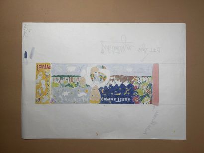 Jean-Charles de CASTELBAJAC 
Réunion de trois...