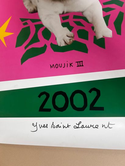 YVES SAINT LAURENT, 2002
Affiche 
