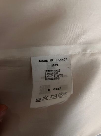 COURRÈGES Paris 
Veste en sergé de laine...