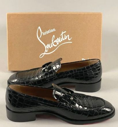 CHRISTIAN LOUBOUTIN Paris
Pair of men's moccasins...