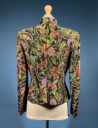 CHRISTIAN LACROIX Prêt-à-porter 
Veste noire...