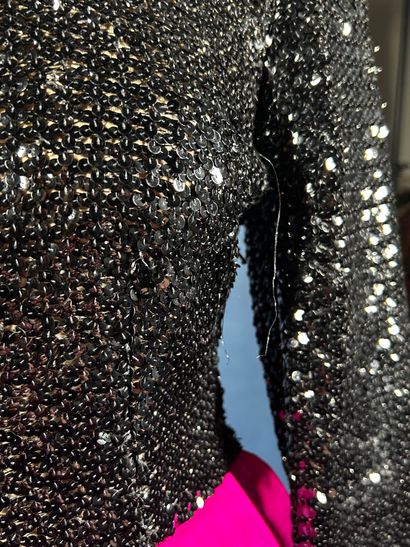 GIVENCHY, circa 1990 
Robe du soir deux pièces,...