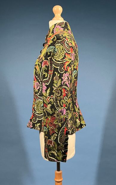 CHRISTIAN LACROIX Prêt-à-porter 
Veste noire...