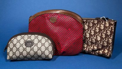 CHRISTIAN DIOR Vintage
Petite trousse en...