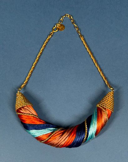 HELIETTA CARACCIOLO.
Necklace in orange,...