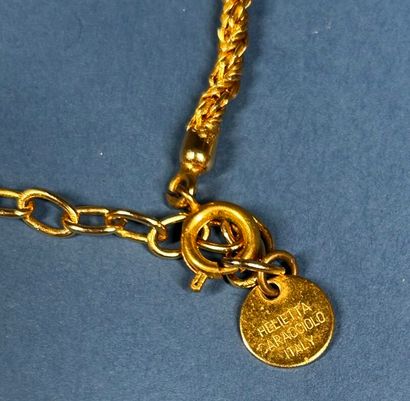 HELIETTA CARACCIOLO.
Necklace in orange,...