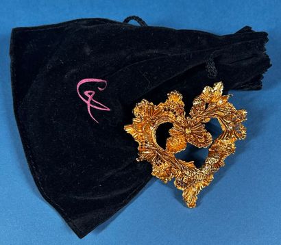 CHRISTIAN LACROIX, Noël 1995
Broche en métal...