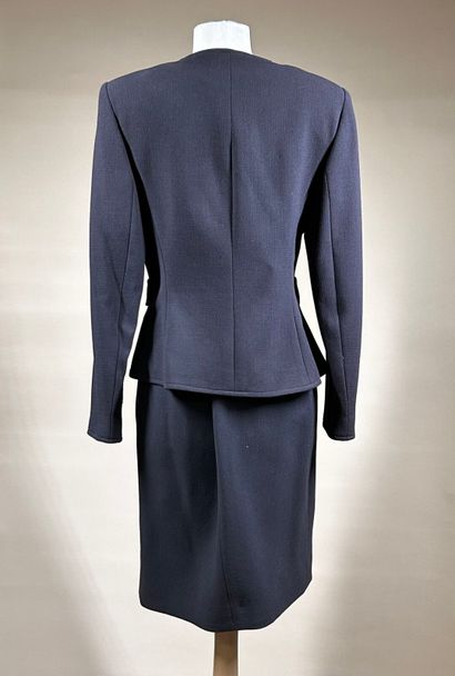 CHRISTIAN LACROIX
Tailleur en crêpe de laine...