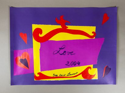 YVES SAINT LAURENT - 2004
Affiche 