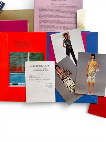 [CHRISTIAN LACROIX]
Ensemble de dossiers...