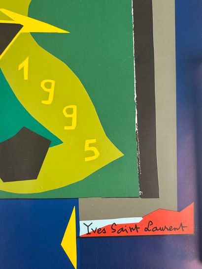 Yves SAINT LAURENT - 1995
Affiche 