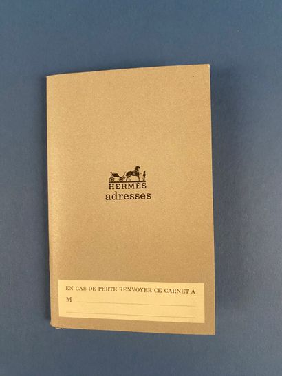 HERMÈS Paris, Made in France 
Porte-agenda...