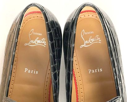 CHRISTIAN LOUBOUTIN Paris
Pair of men's moccasins...