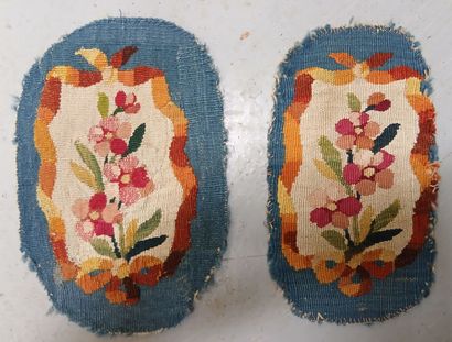 AUBUSSON, 18th century
Reunion of four tapestry...