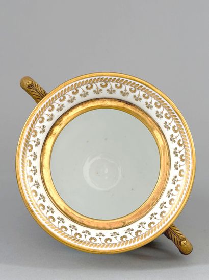 SÈVRES. 
Brachard porcelain sugar pot from...