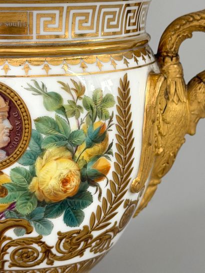 SÈVRES. 
Brachard porcelain sugar pot from...