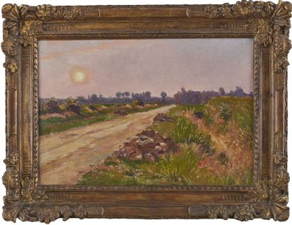 Ernest-Auguste LE VILLAIN (1834-1916) 
Path...