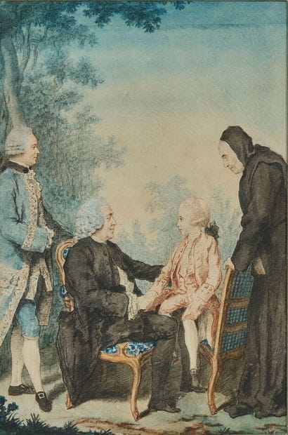 Louis Carrogis de CARMONTELLE (Paris 1717-1806)....