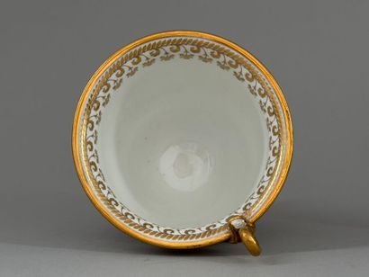 SÈVRES. 
Two A.B. in porcelain from the Éloge...