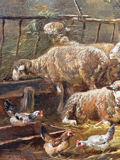 Charles-Ferdinand CERAMANO (1831-1909)
Sheep...