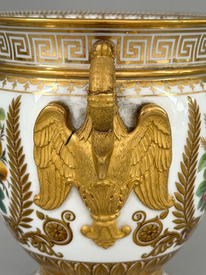 SÈVRES. 
Brachard porcelain sugar pot from...