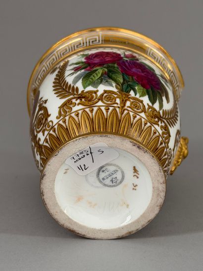 SÈVRES. 
Two A.B. in porcelain from the Éloge...