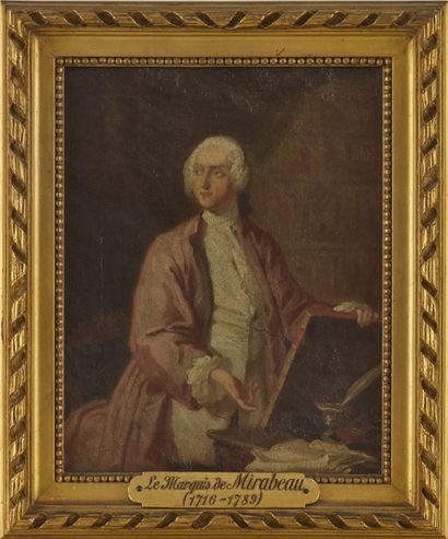 French school circa 1800, after Joseph AVED
Portrait...