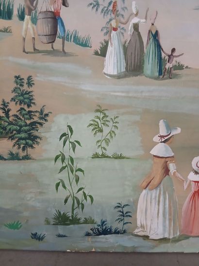 In the style of Manufacture ZUBER et Cie.
Panoramic...