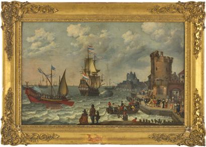Abraham WILLAERTS (1603-1669)
French-Dutch...
