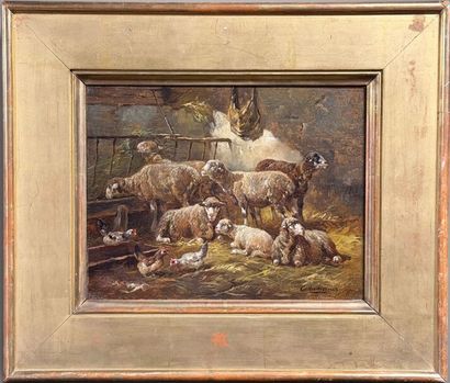 Charles-Ferdinand CERAMANO (1831-1909)
Sheep...