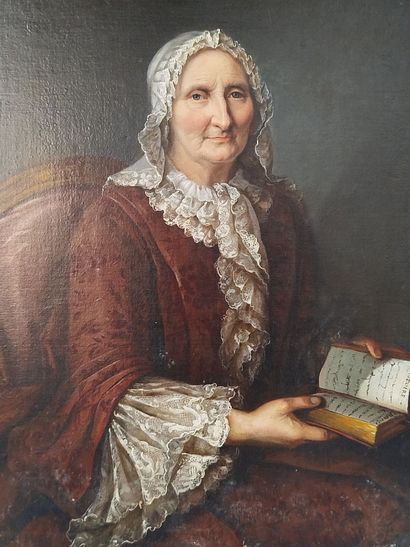 French school circa 1740
Portrait of Madame...