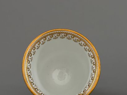 SÈVRES. 
Two A.B. in porcelain from the Éloge...