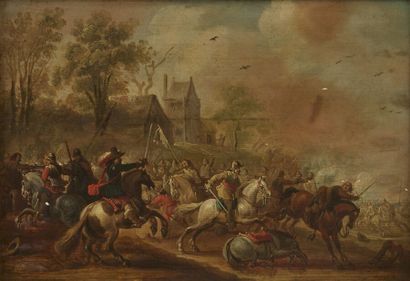 Pieter MEULENAER (Antwerp, 1602-1654)
Battle...