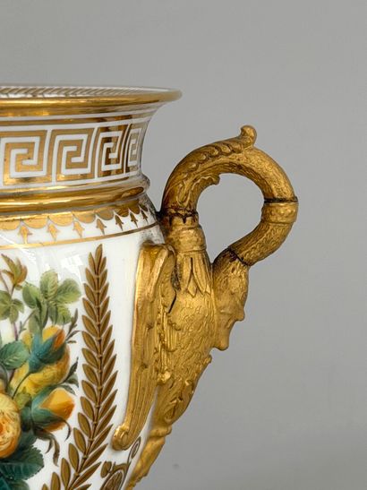 SÈVRES. 
Brachard porcelain sugar pot from...