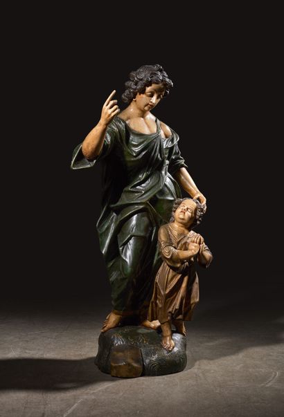French or Flemish school, late 19th century
Tobias...