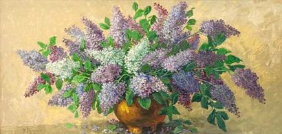 Pierre FOREST (1881–1971)
Vase with Flowers
Oil...