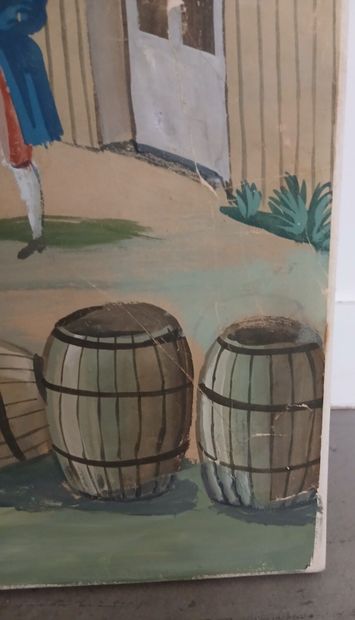 In the style of Manufacture ZUBER et Cie.
Panoramic...