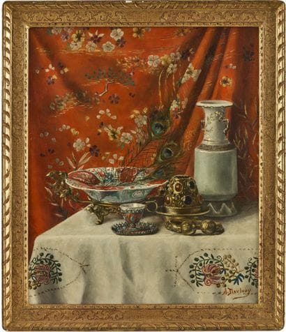 Auguste DAULNOY (1839-1893)
Still life with...