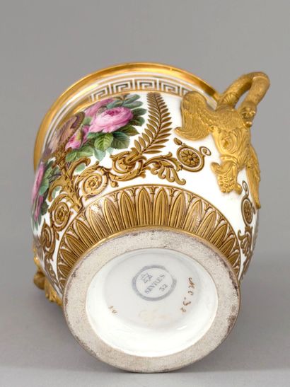 SÈVRES. 
Brachard porcelain sugar pot from...
