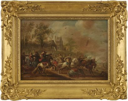 Pieter MEULENAER (Antwerp, 1602-1654)
Battle...