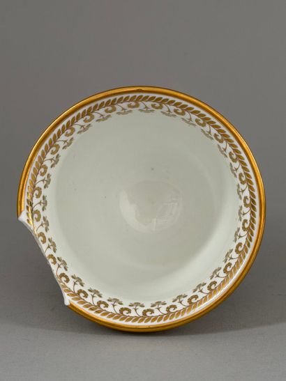 SÈVRES. 
Two A.B. in porcelain from the Éloge...