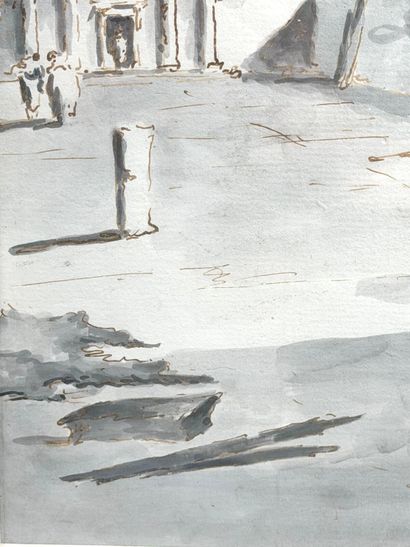 Giacomo GUARDI (Venice 1764-1835). 
Four...