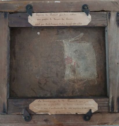 French school circa 1800, after Joseph AVED
Portrait...