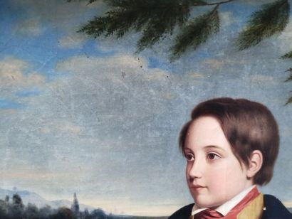 Léon VIARDOT (1805-1900). 
Portrait of a...