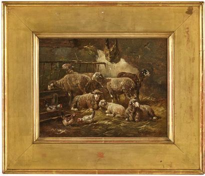 Charles-Ferdinand CERAMANO (1831-1909)
Sheep...